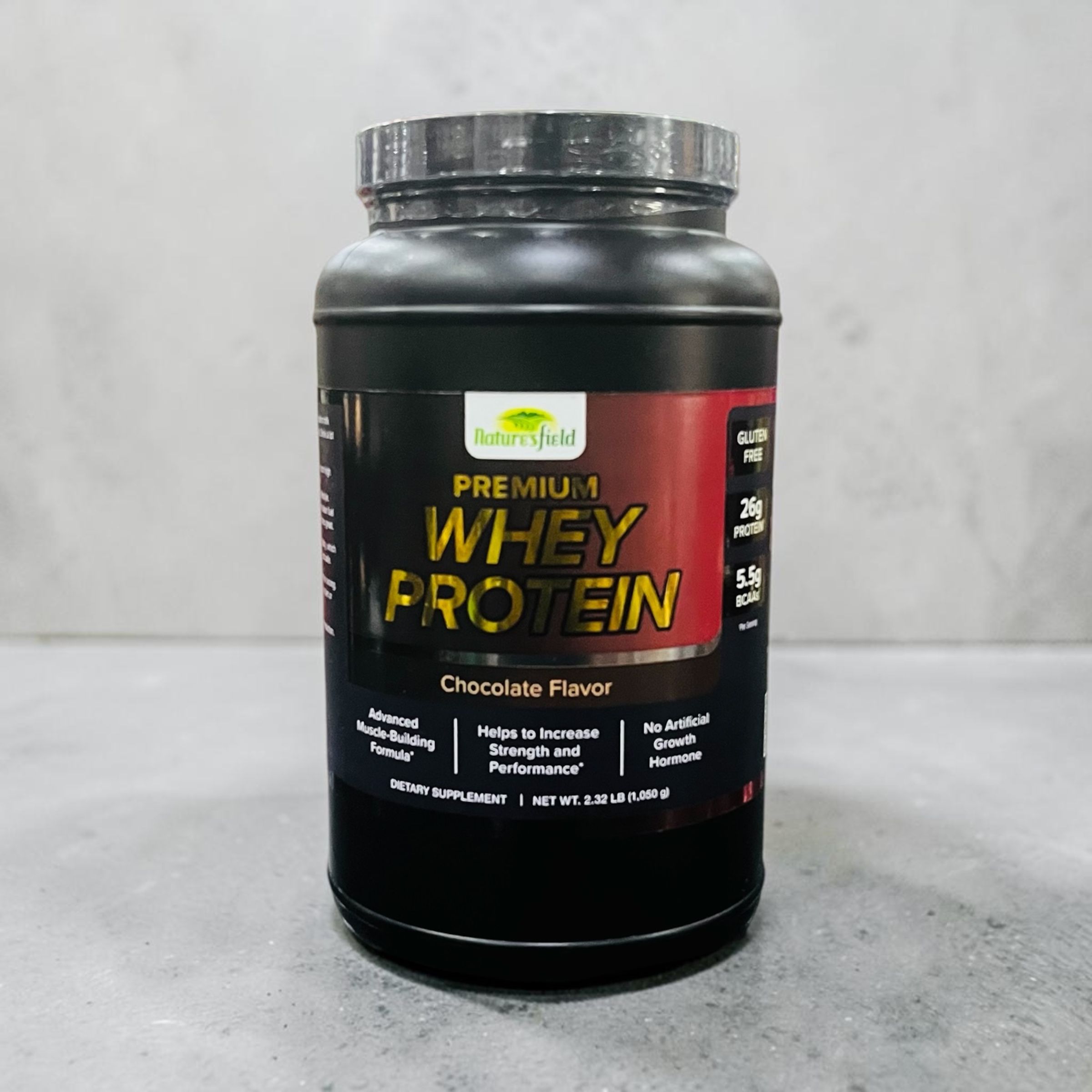 NATURES FIELD PREMIUM WHEY PROTEIN POWDER 